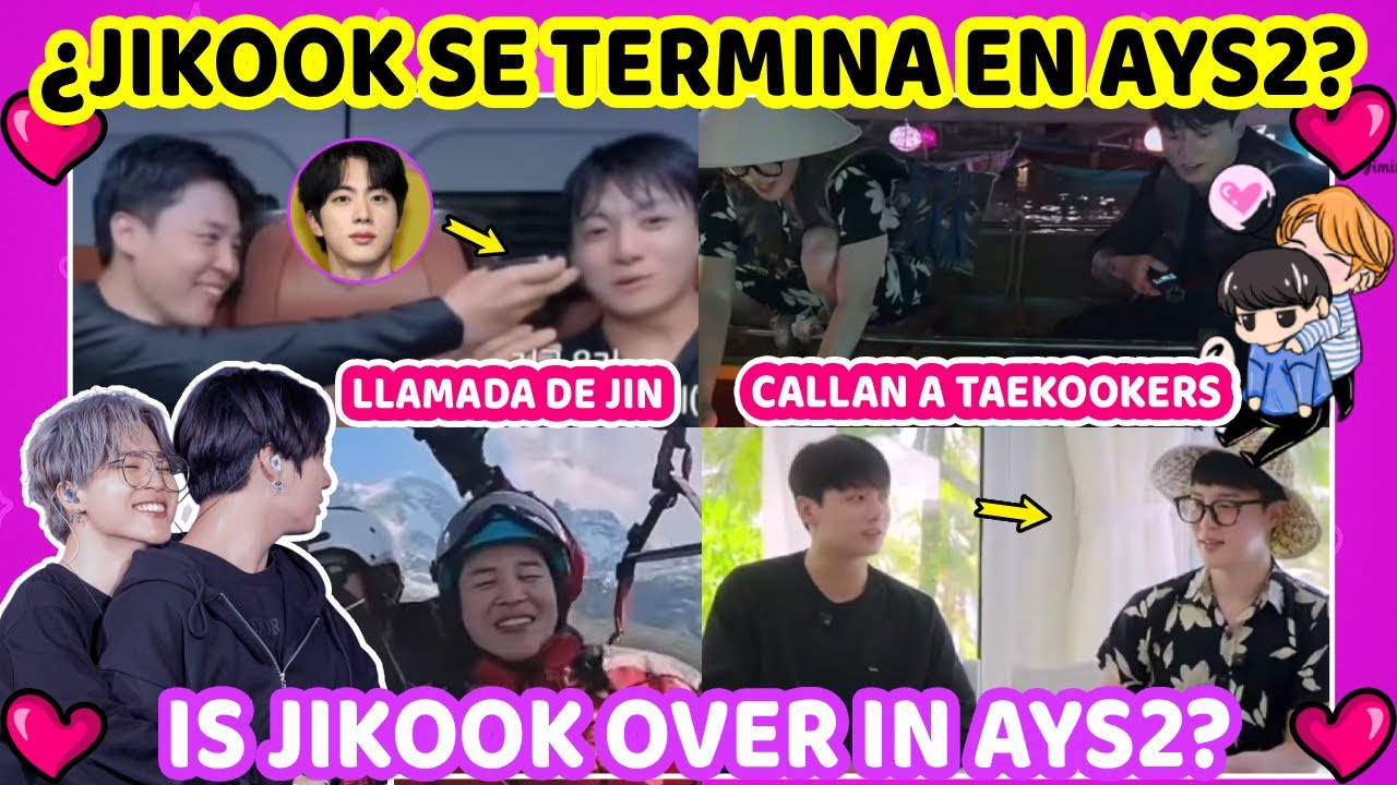 JIKOOK CONFIRMA MÁS VIAJES ROMÁNTICOS!? | JUNGKOOK PIDE DESEO PARA BTS Y JIMIN DESTRUYE A HATERS