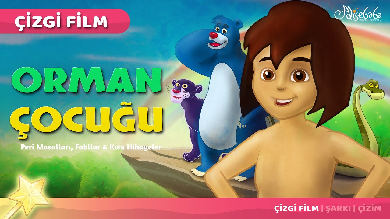 Orman Çocuğu - Karga ile Tilki - Çocuk Masalları
