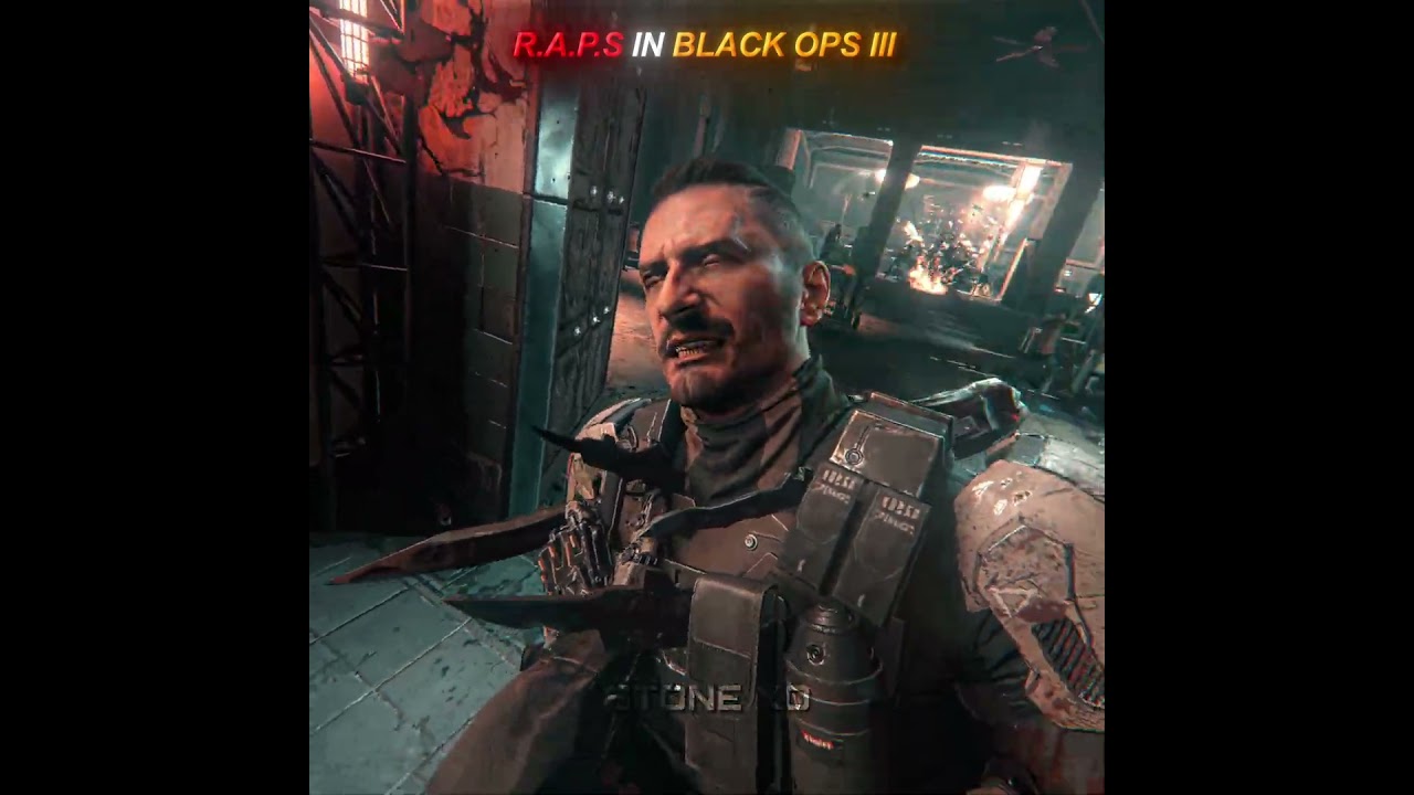 R.A.P.S in BO3 campaign were brutal💀 - #shorts #codbo #frankwoods #military