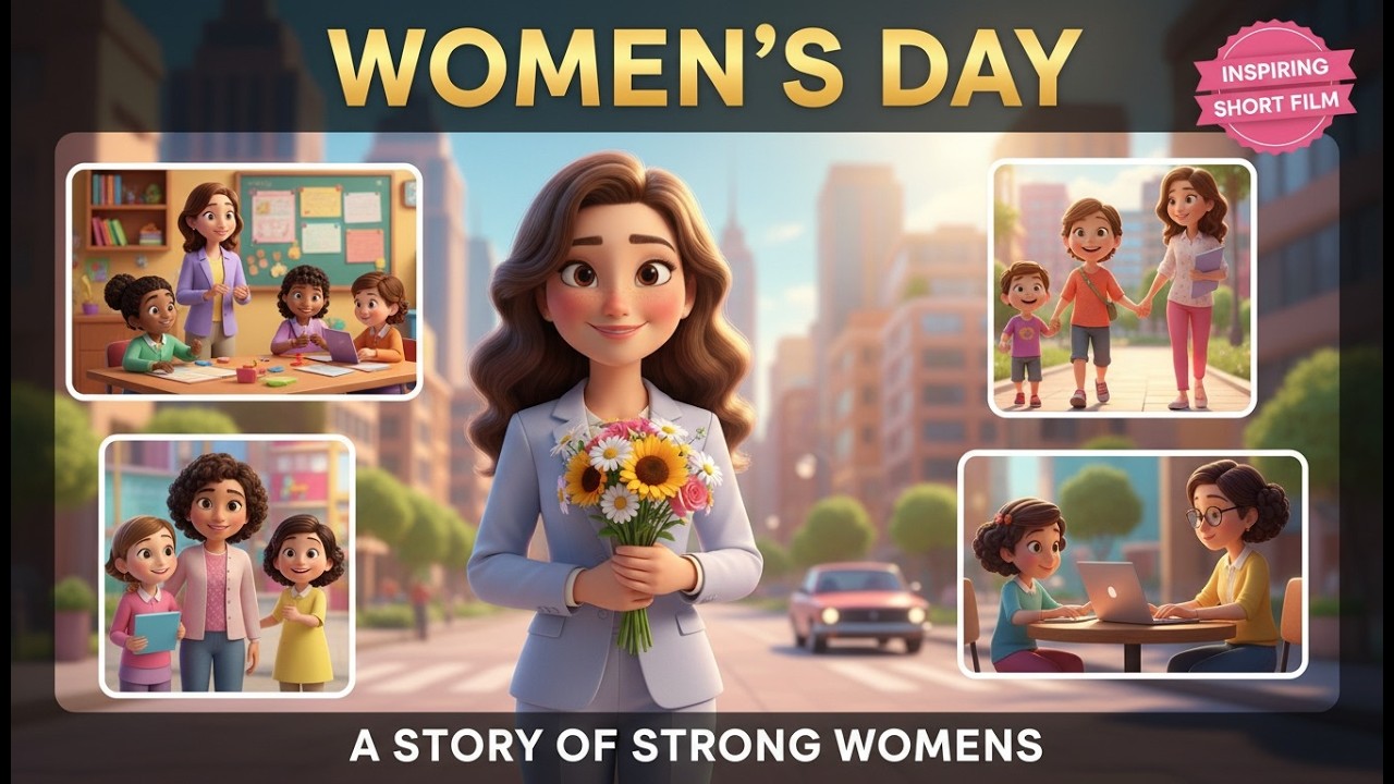 International Women’s Day Story | Inspirational Animation About Strong Women | Women's Empowerment