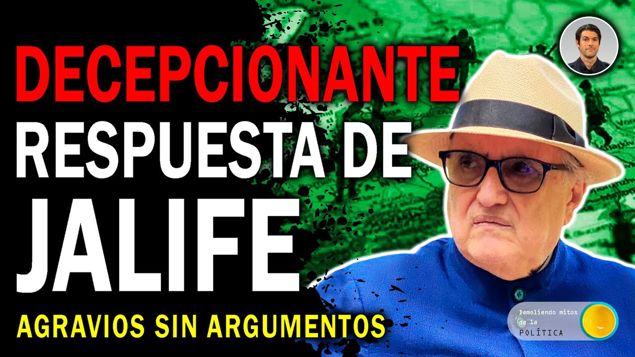 DECEPCIONANTE RESPUESTA DE JALIFE: AGRAVIOS SIN ARGUMENTOS | DM VIVO 300