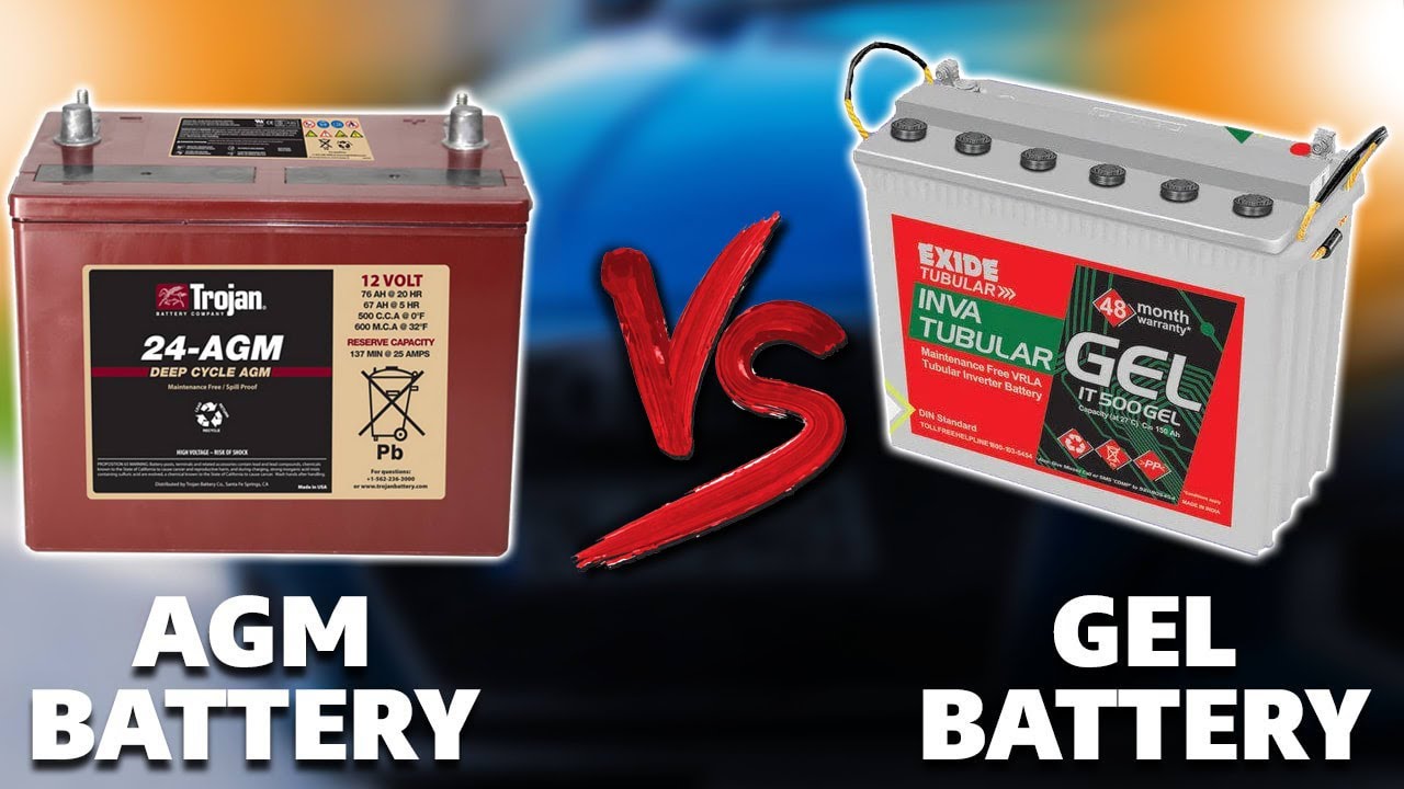 AGM vs GEL Battery: How Do They Compare? (What's the Difference Between GEL cell and AGM Batteries?)