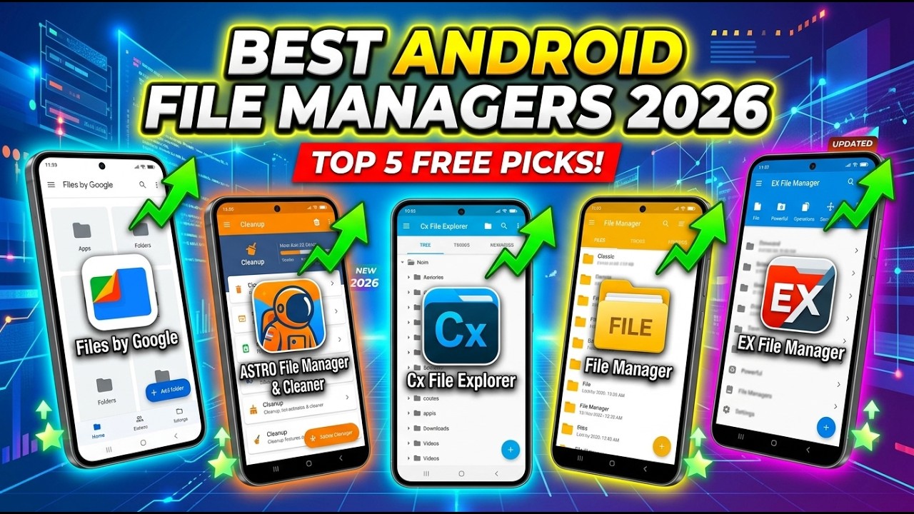 Best Android File Manager Apps in 2026 | Top 5 Free Picks?