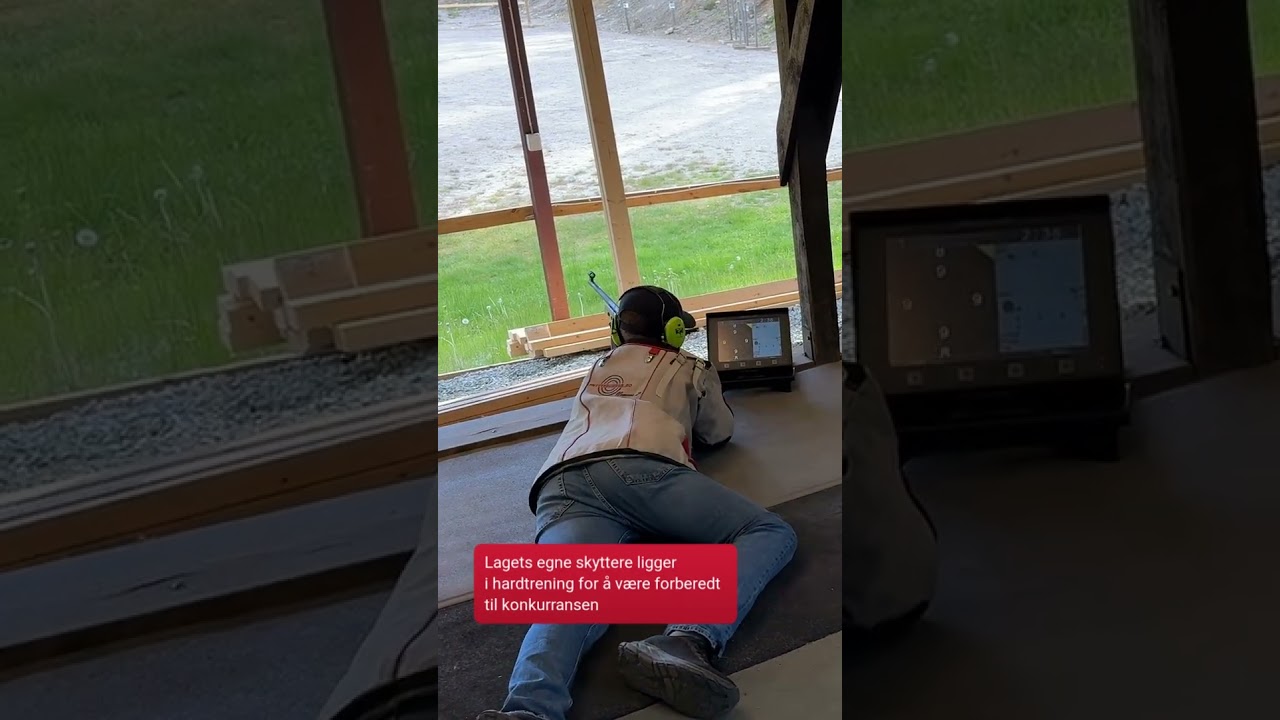 Skytetrening p&aring; Sagamoen