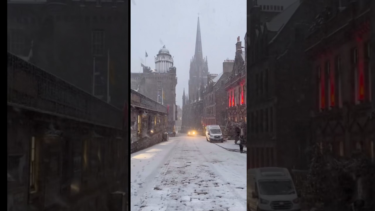 Winter in Edinburgh &ndash; A Fairytale in Scotland