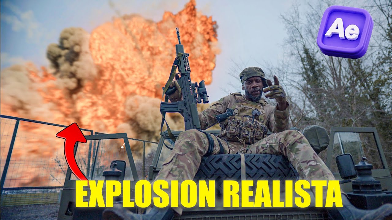EXPLOSIÓN REALISTA EN AFTER EFFECTS | Tutorial en Español Paso a Paso