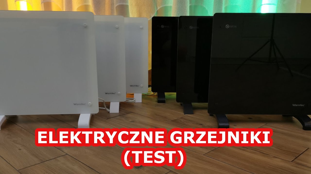 TEST / Recenzja szklanych grzejników elektrycznych (konwektorowych) Warmtec - EGW
