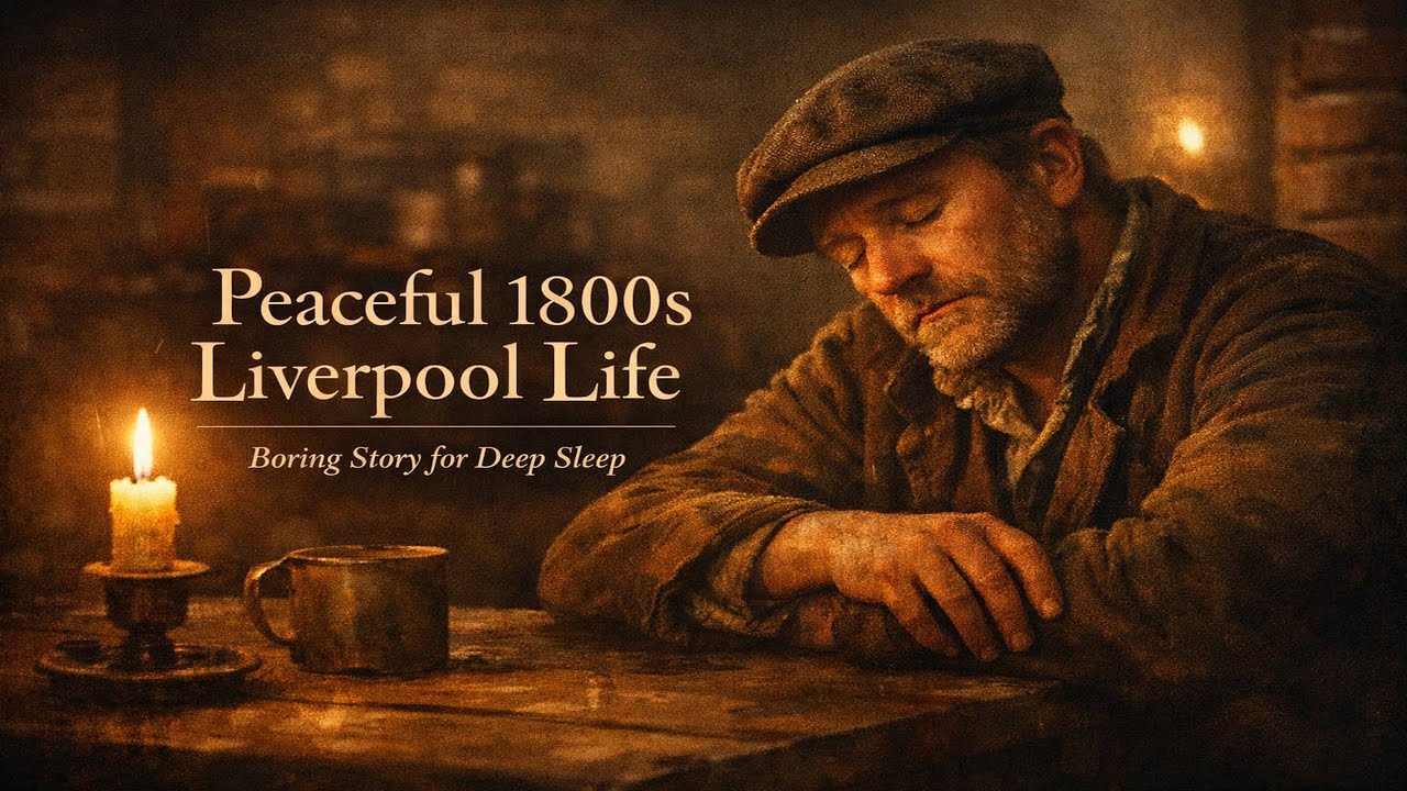 Peaceful 1800s Liverpool Life |  Boring Story for Deep Sleep