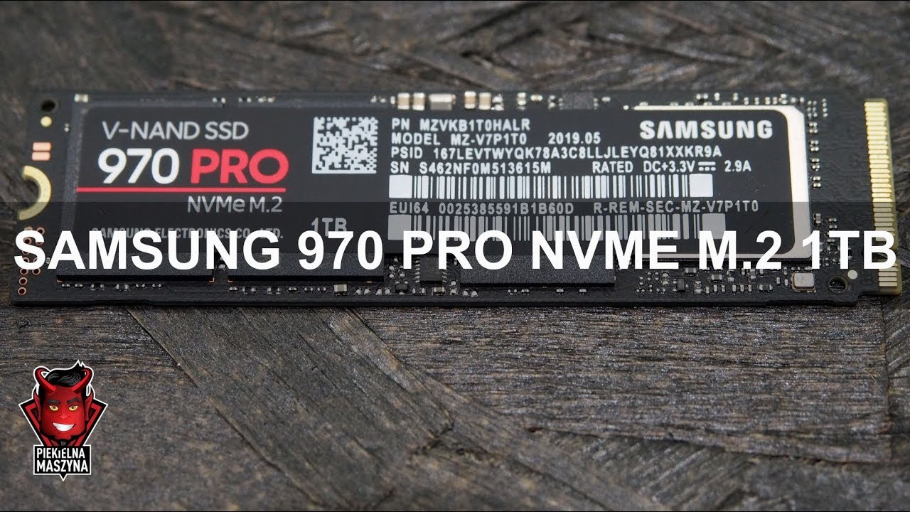 Samsung 970 PRO NVMe M.2 recenzja dysk&oacute;w - Piekielna maszyna