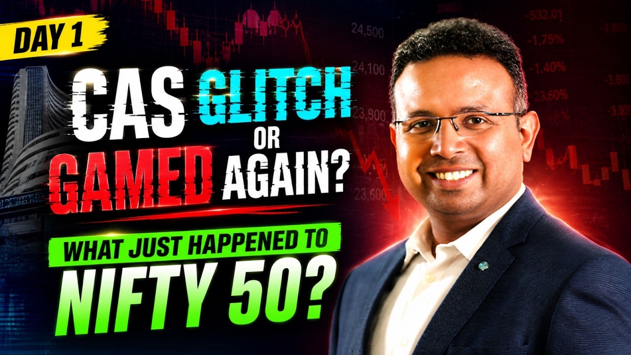 Closing Auction Session (CAS) Day 1 | What happened in Nifty 50 at close? Live Reaction & Analysis