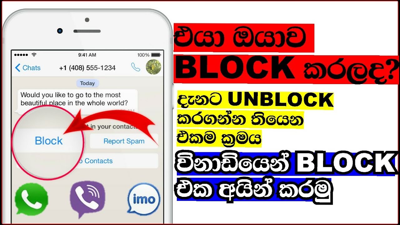 How To Unblock Yourself On All Social Media Sinhala|ape bro