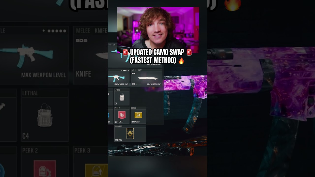 How to Camo Swap in Warzone Season 5 Reloaded