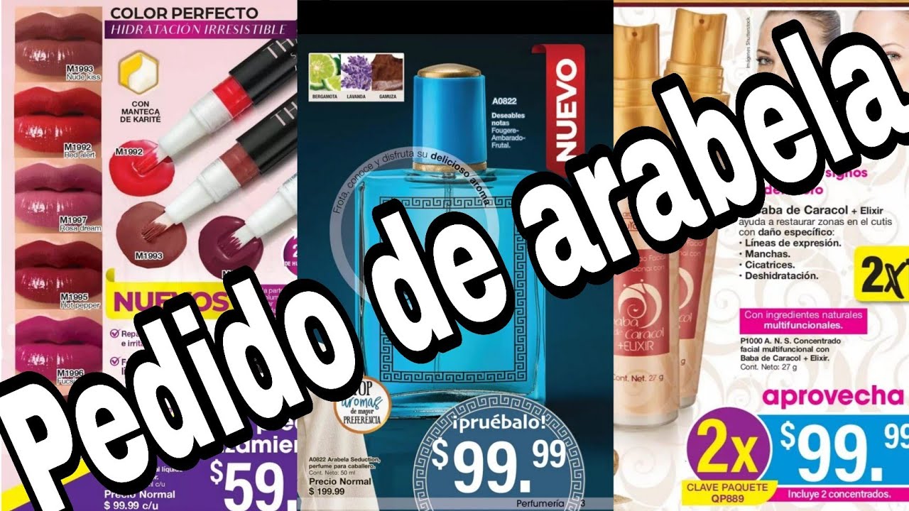 📦Pedido de arabela c18 c19 