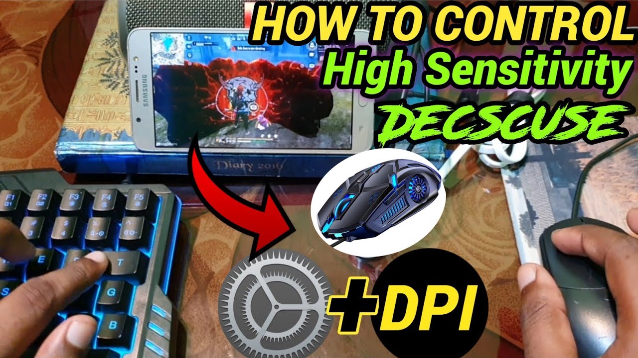 DPI adjustment full tutorial || keyboard mouse mobile free fire