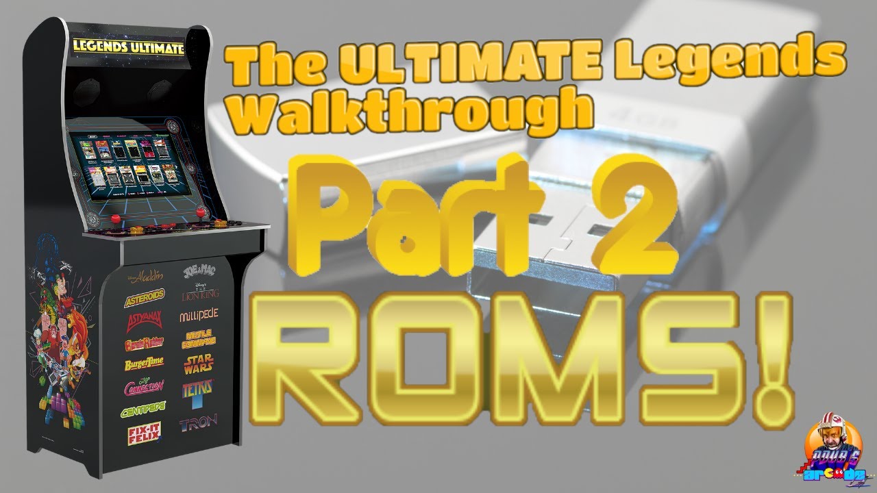 AtGames Legends Ultimate Walk-through Series - Part 2 - Adding MAME Games!