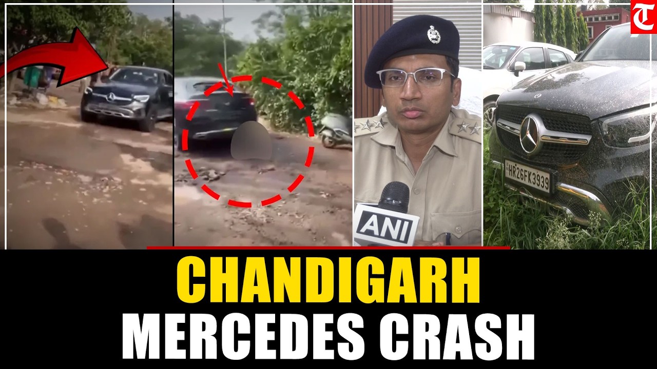 Chandigarh hit-and-run case: Police examine crucial CCTV footage to track down accused