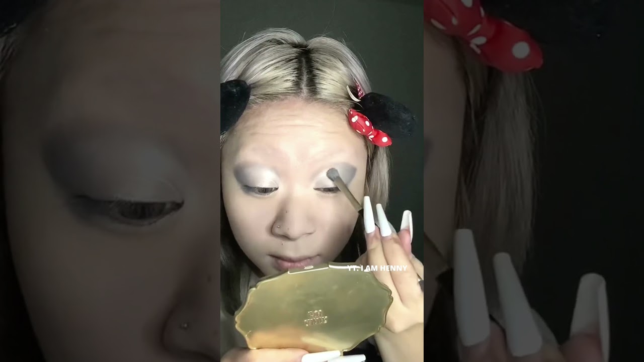 🖤❤️ EFFORTLESS GLAM 🖤❤️ Anime Cosplay Doll Eye Makeup Tutorial & Transformation, Beauty Artist