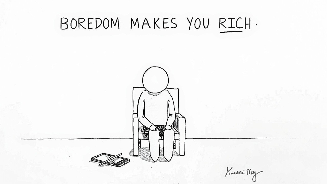 Boredom Makes You Rich (The Dopamine Trap Explained)