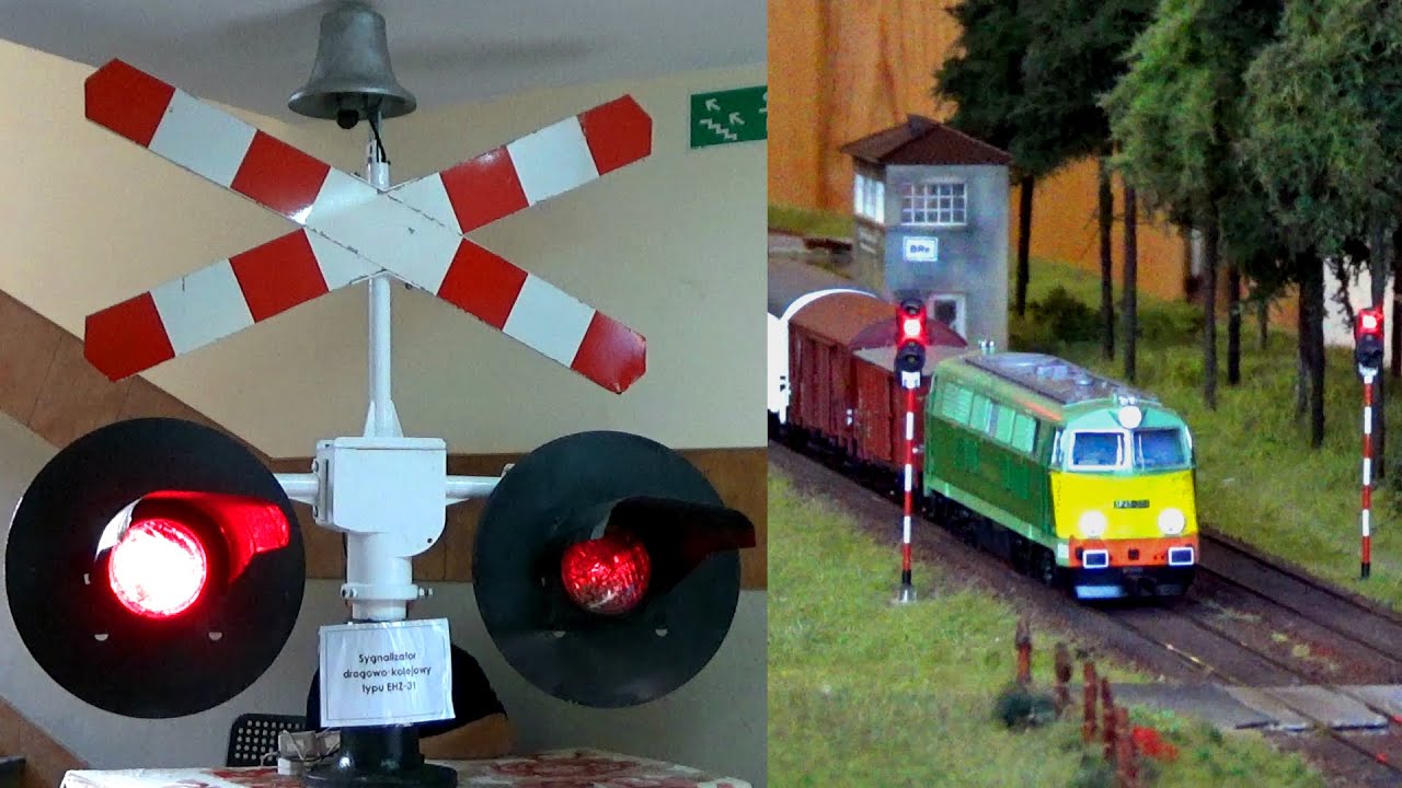 (02-03.10.2021) Makieta Kolejowa z prawdziwym sygnalizatorem z Przejazdu Kolejowego! - Brodnica
