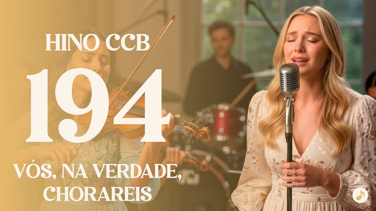 HINO 194 CCB - VÓS, NA VERDADE, CHORAREIS (FINAL ÉPICO NO VIOLINO)