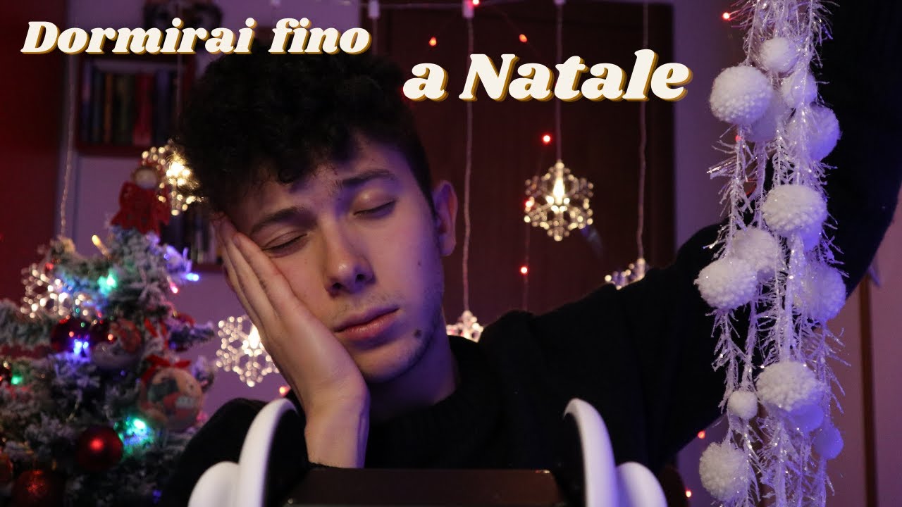 Scommetto che Ti Addormenterai fino a Natale | Trigger irresistibili con il 3Dio 🤯| ASMR ITA