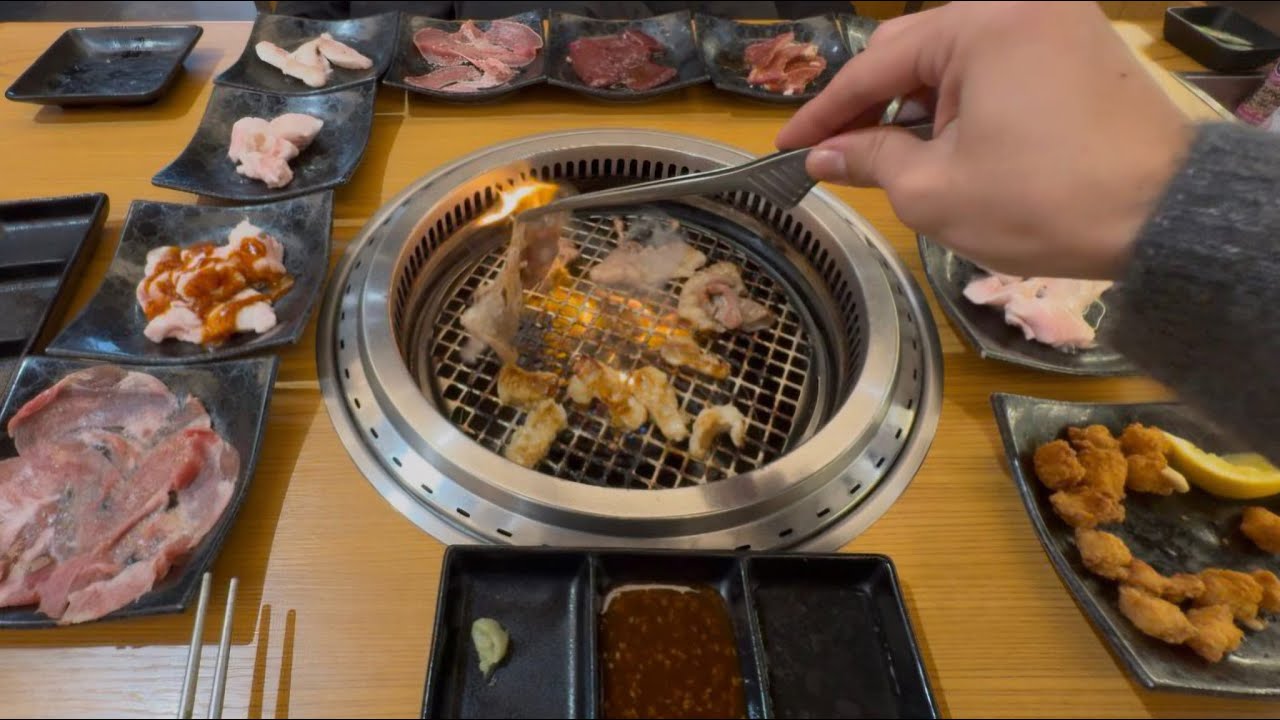$20 SOLO All-You-Can-Eat Yakiniku in Japan
