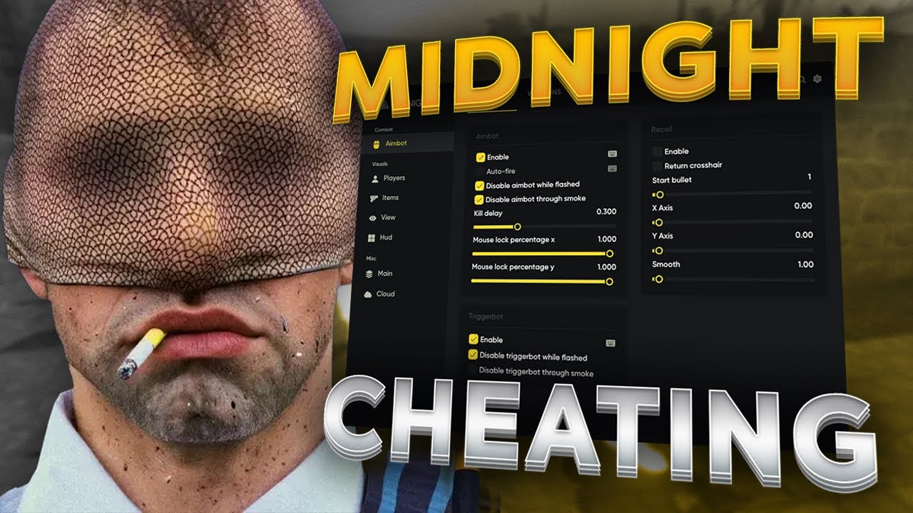 Легальный читерство в CS2 с MIDNIGHT.IM (соревновательный режим на новых картах)