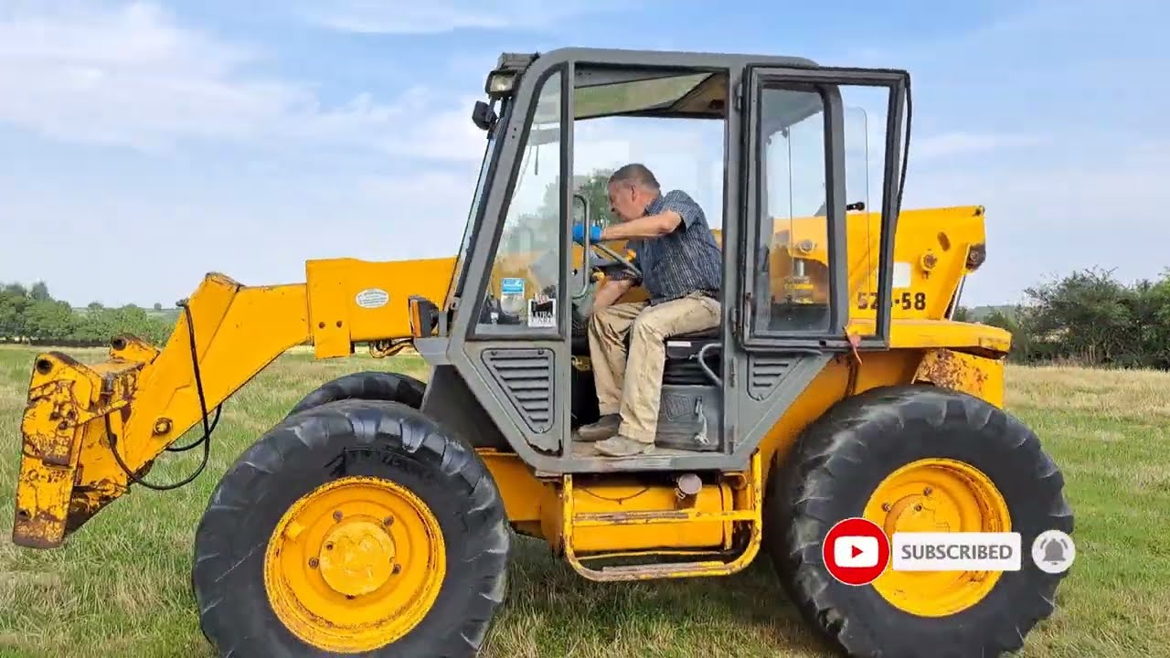 JCB 525-58 Telescopic Forklift Loadall Farm Special Turbo 4WD - Walkaround