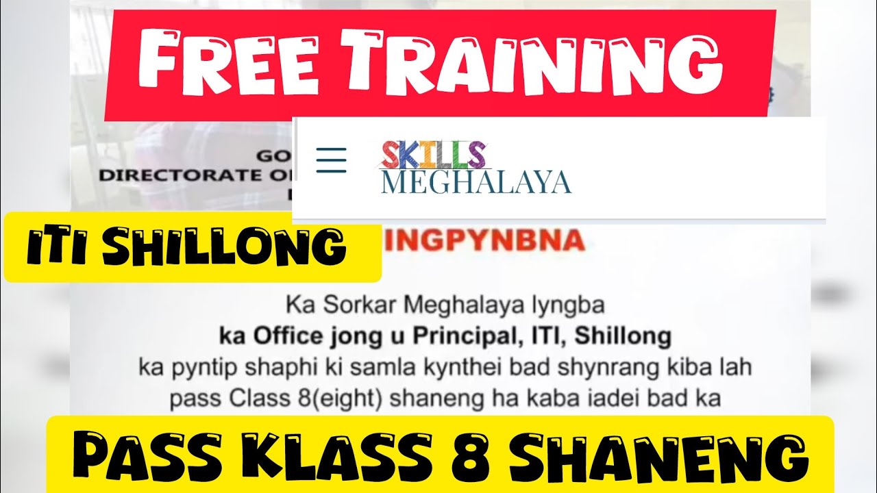 FREE TRAINING naka bynta Kynthei & Shynrang | Psklass 8 shaneng | sa peit noh kloi kiba don jingmut 