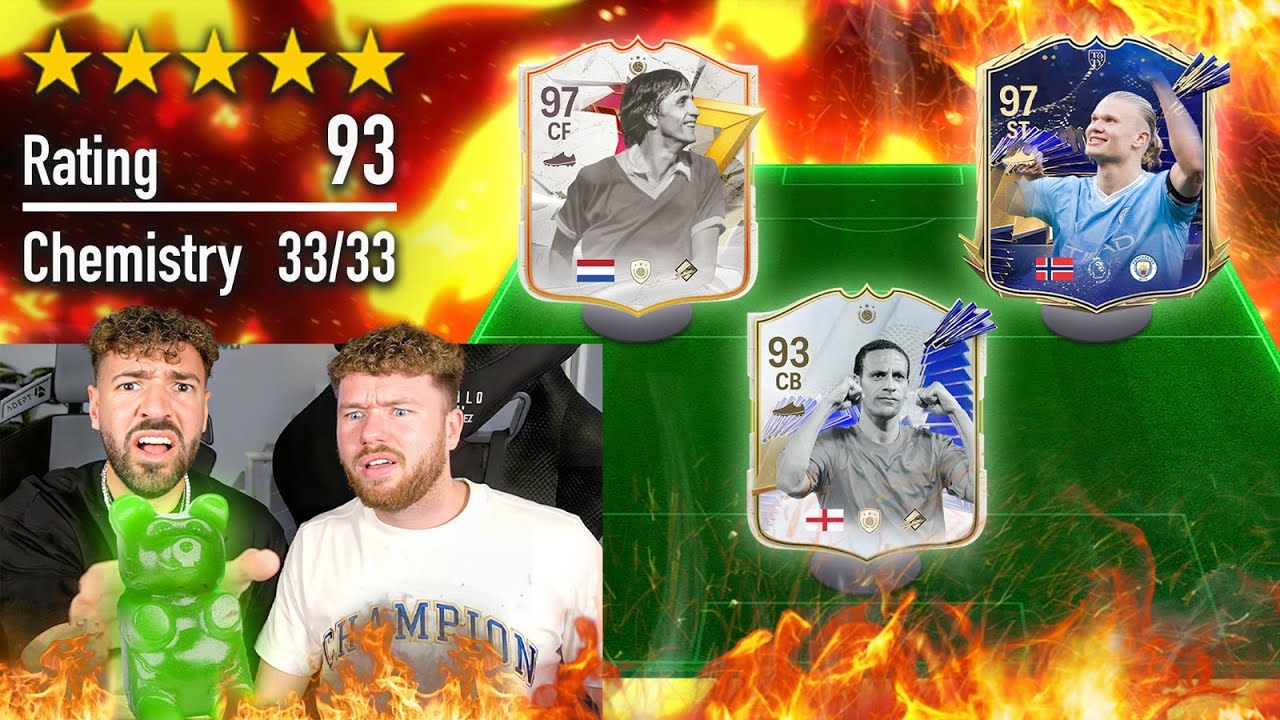 Wer muss SCHÄRFSTEN GUMMIBÄR DER WELT ESSEN 🔥🔥🌶️ FUT DRAFT CHALLENGE vs Proownez EA FC 24 !!