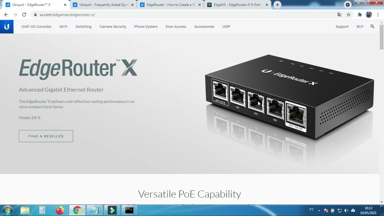 EdgeRouter#3 Regra de Firewall