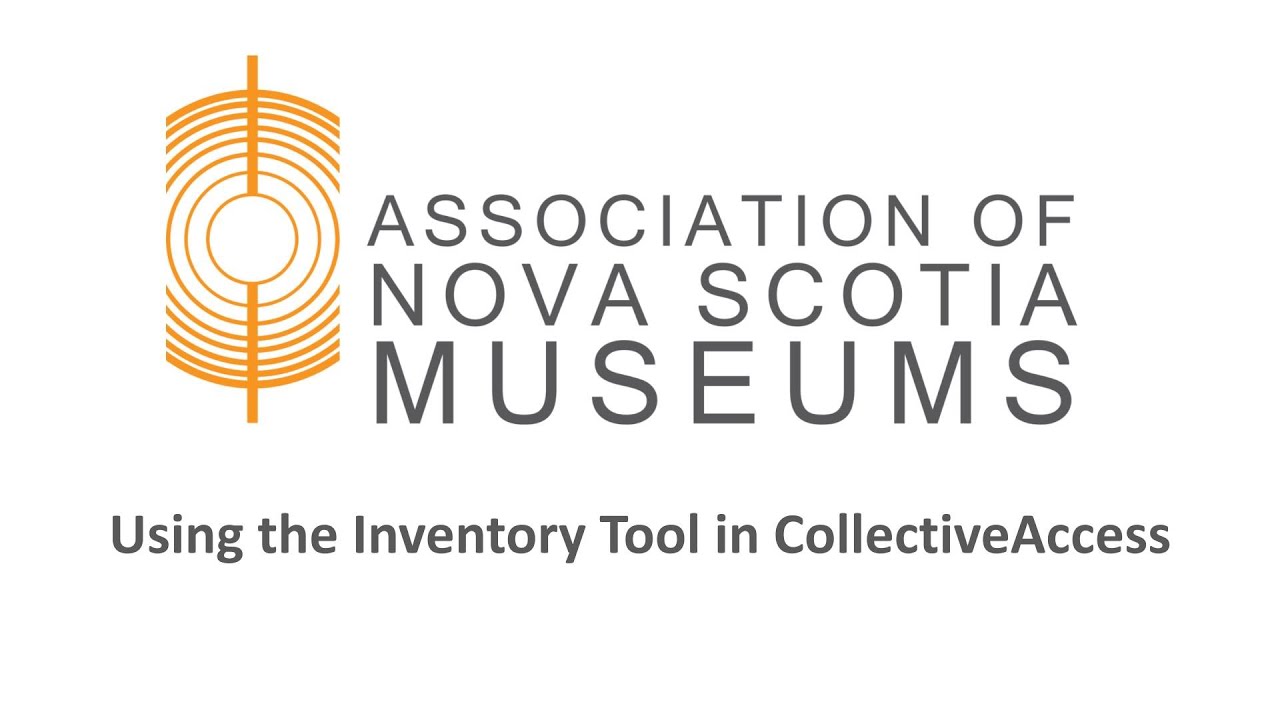 CollectiveAccess Tutorial: Using the Inventory tool in CollectiveAccess