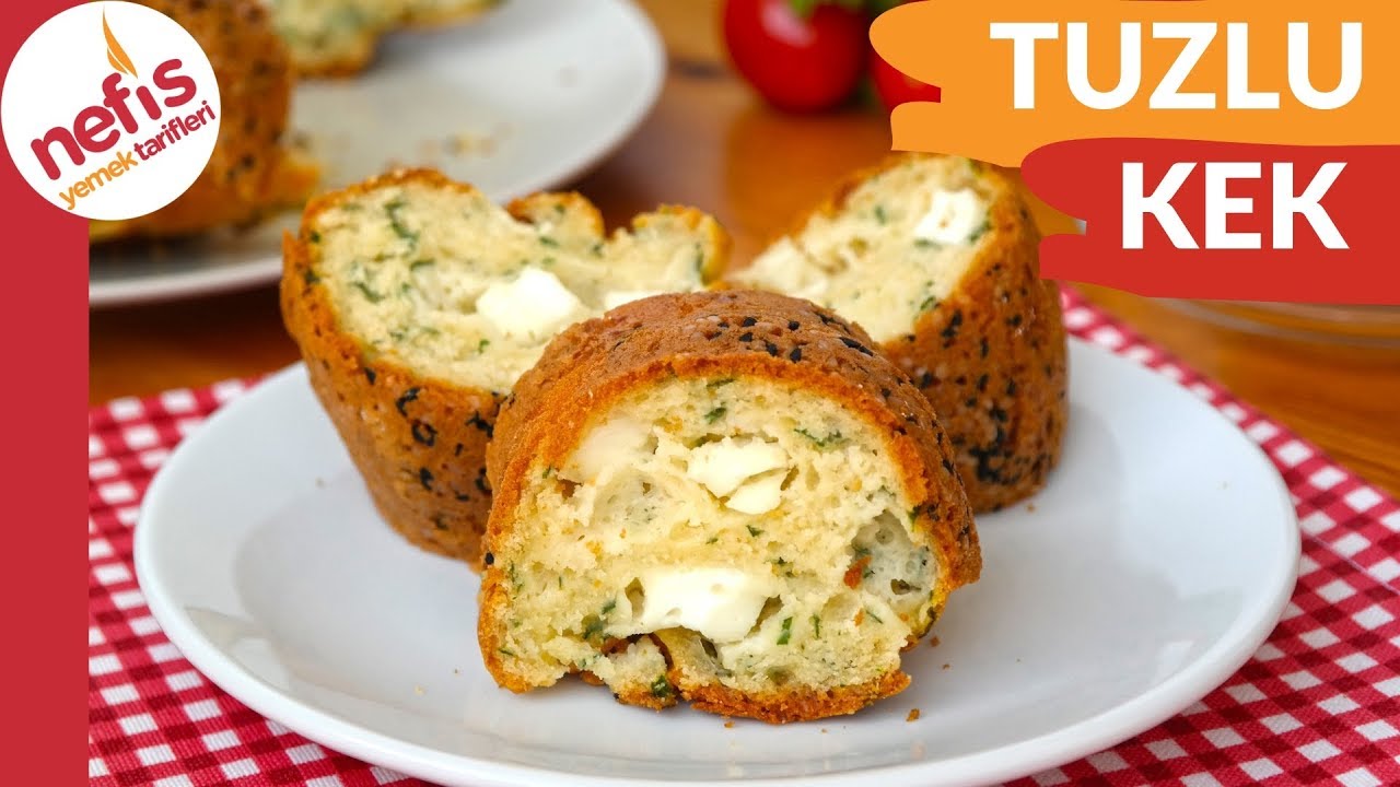 B&Ouml;REK TADINDA MUHTEŞEM Tuzlu Kek Tarifi