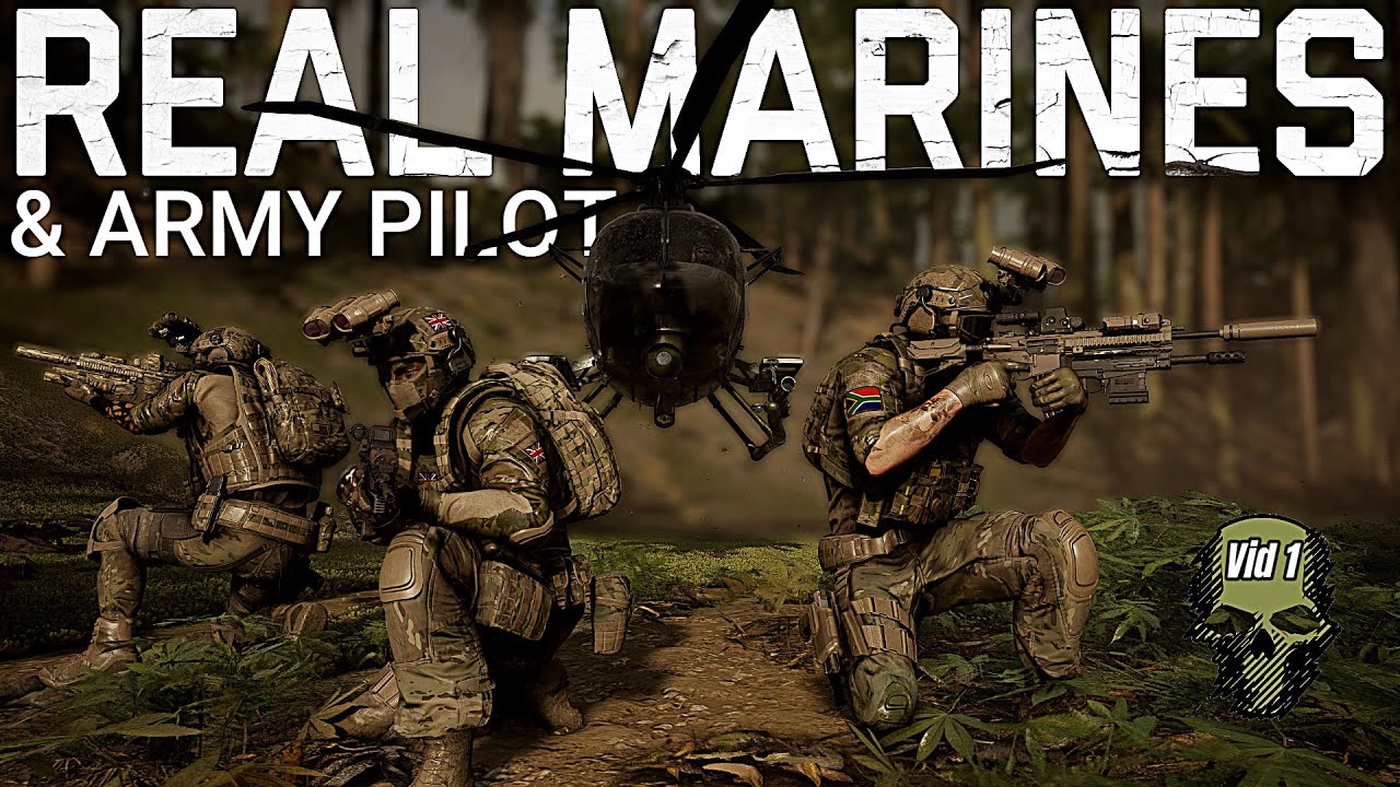 REAL MARINES, ARMY APACHE PILOT & SA POLICE Play GHOST RECON® BREAKPOINT CO-OP | MOTHERLAND DLC