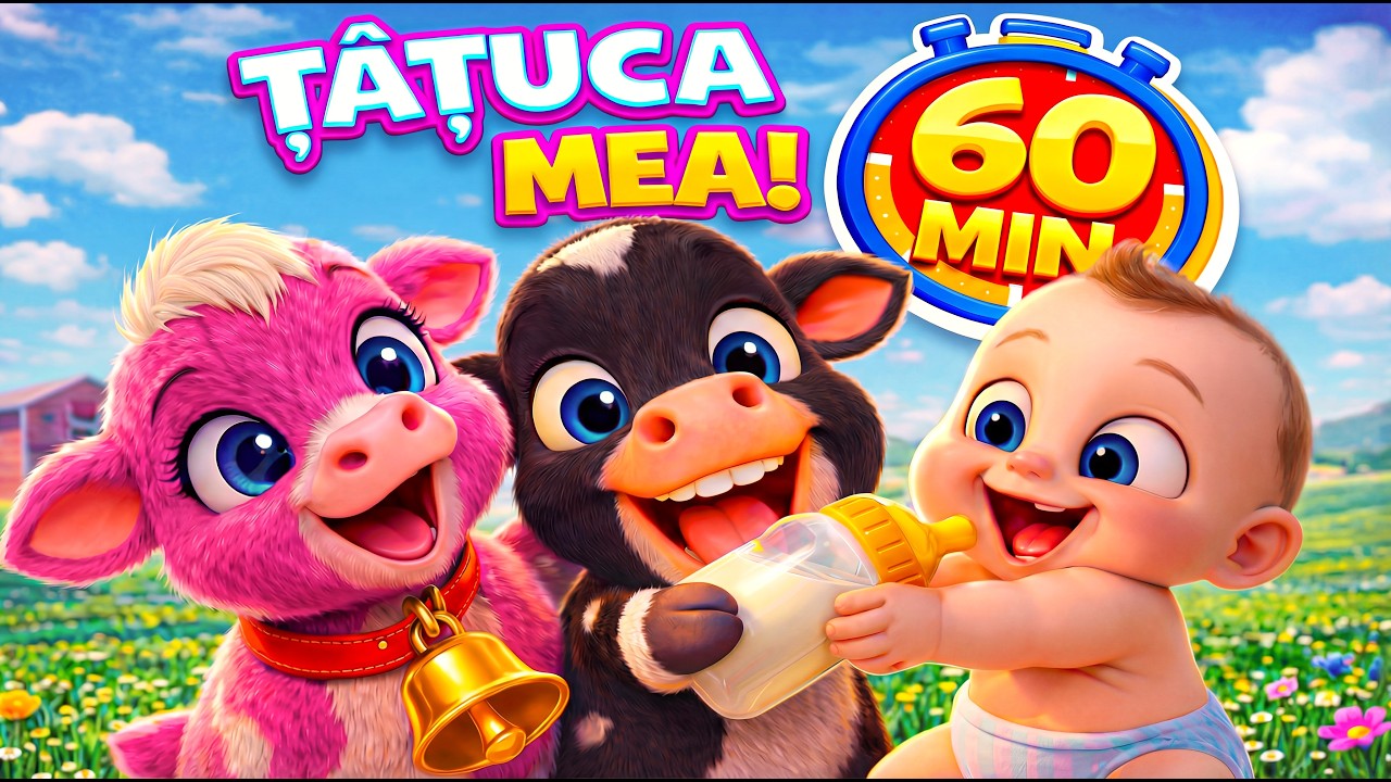 COLAJ ȚÂȚUCA MEA 🍼 Mami Dă-mi Țâțuca 🐮 Toate Episoadele 60 MIN | Cântece pentru Copii | Cip-Cirip