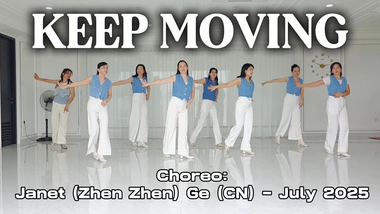 KEEP MOVING LINE DANCE