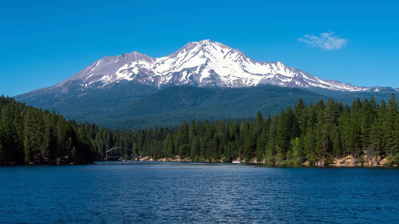 Stunning Mount Shasta California 4k Video