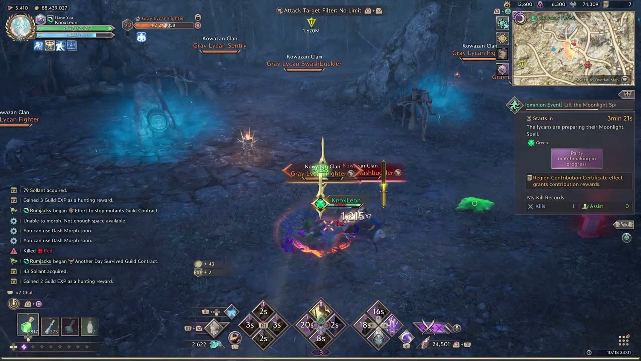 Throne And Liberty Dominion event solo PvP Ravager GS/Dagger