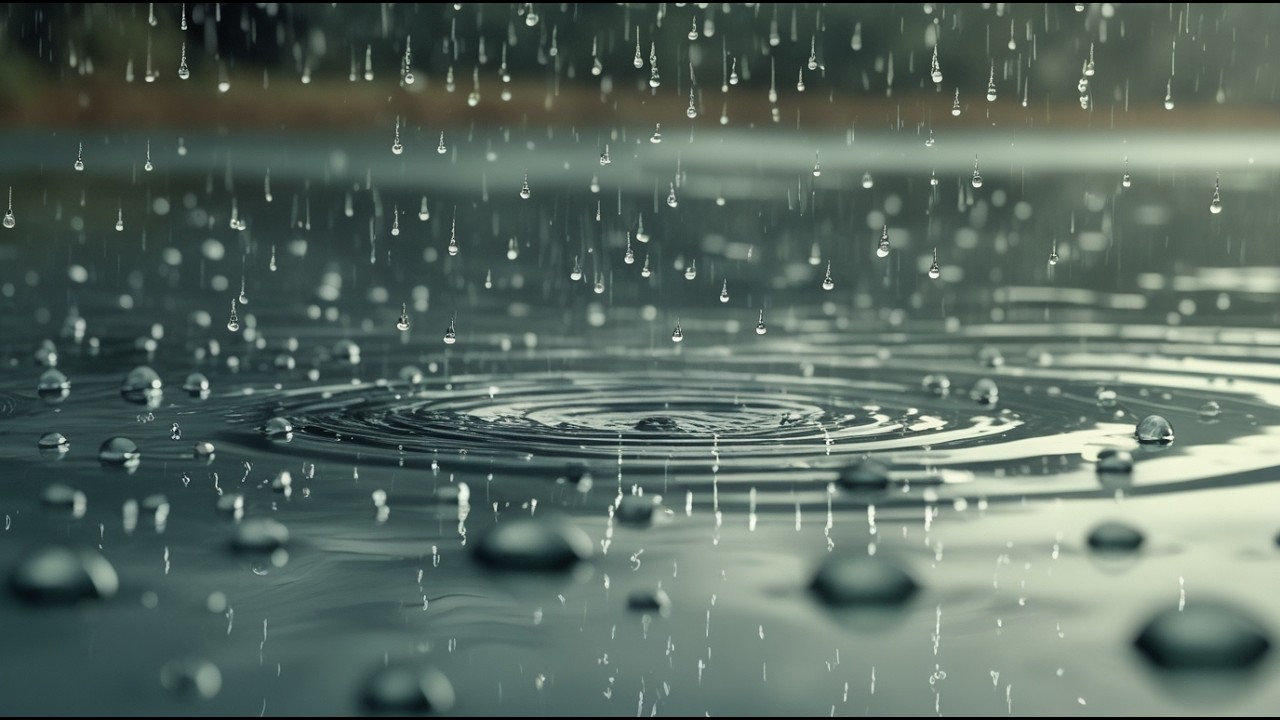 Rain Reverie: 10 Hours of Pure Gentle Rain for All-Night Sleep & Deep Focus