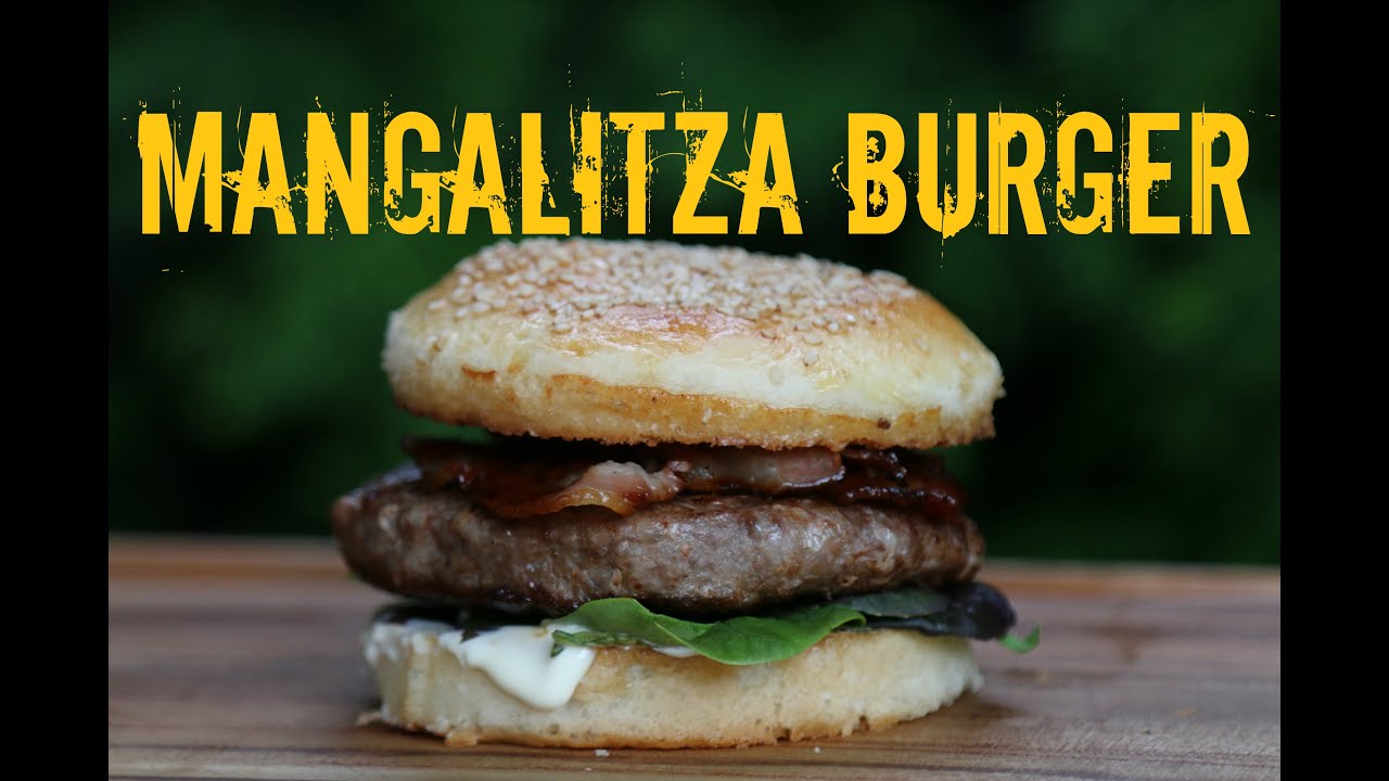 Supreme Bacon Mangalitza Wollschwein Burger