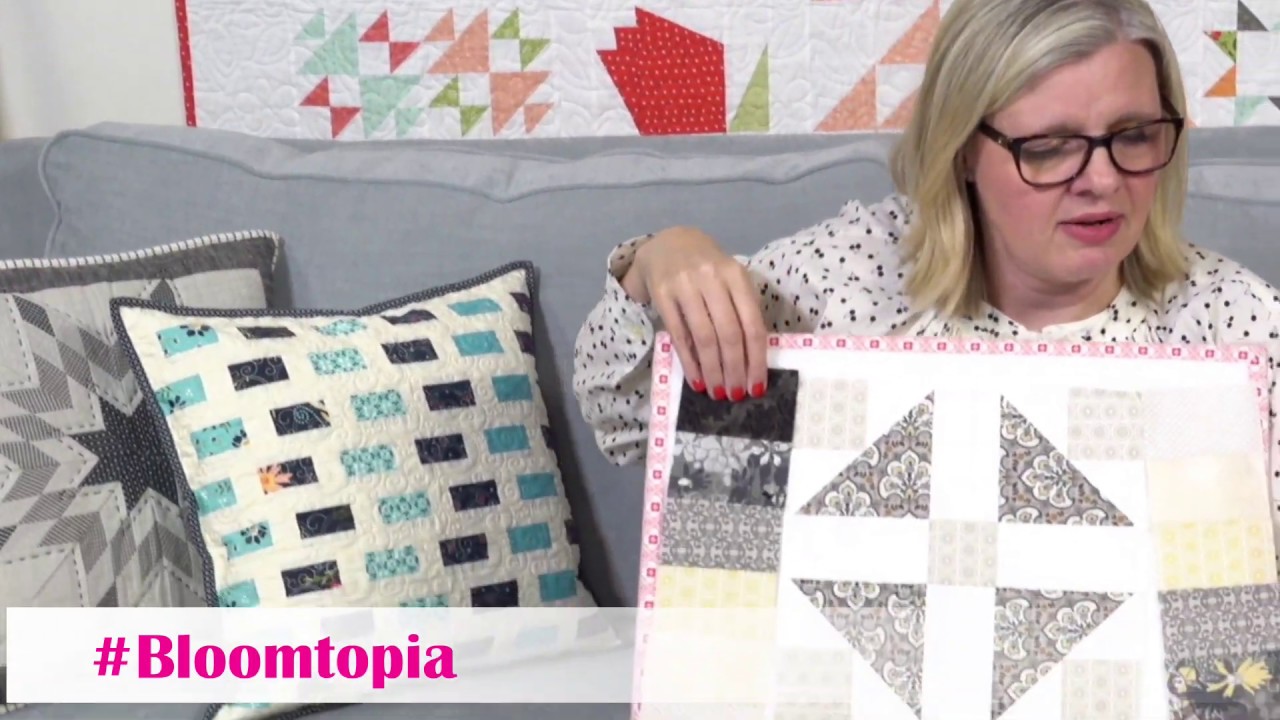 Behind the Seams: Free Lori Holt block pattern, Bloom-Topia update, Moda Blockheads 3 and more