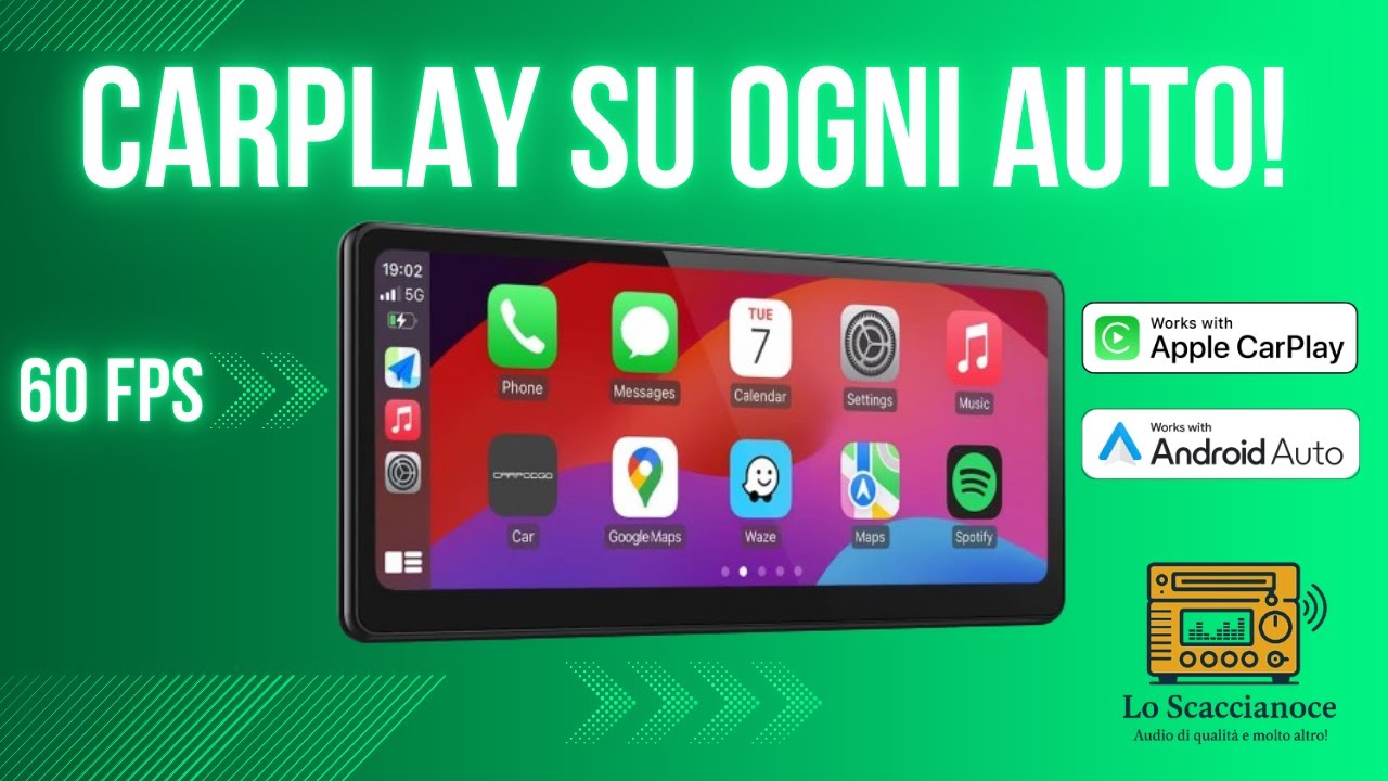 CarPlay e Android Auto su Ogni Auto! Prova del CarpodGo T3 Pro