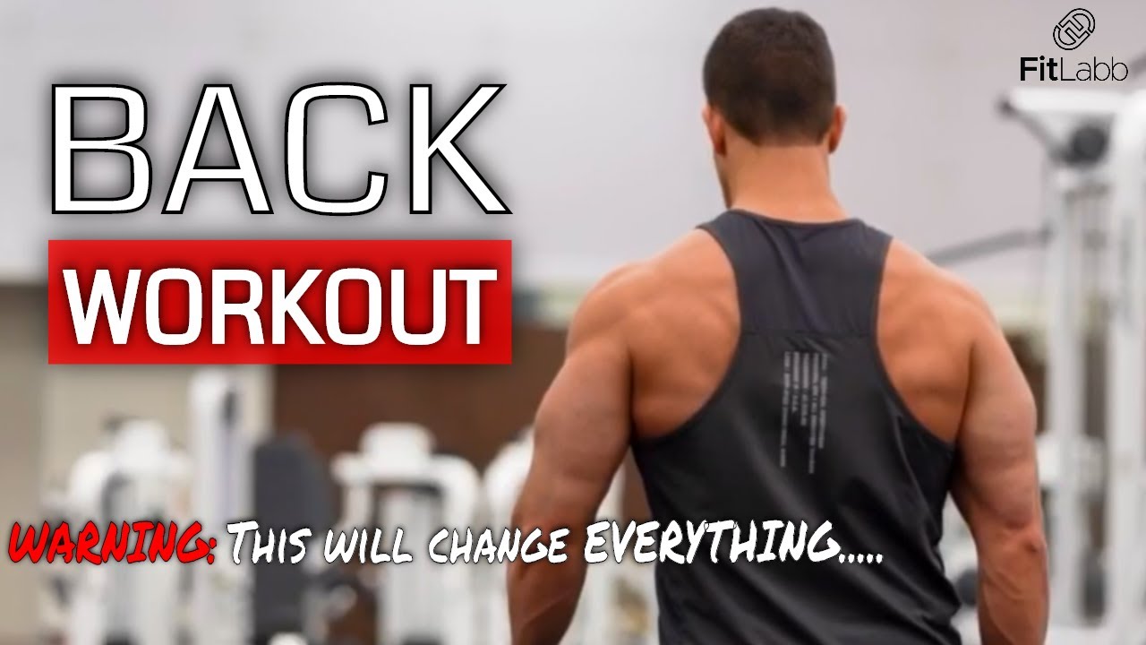 HOW TO BUILD YOUR BACK WITH SCIENCE | The best back workout you'll ever have!
