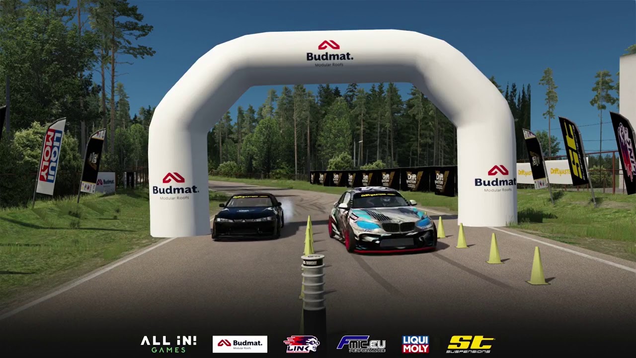Drift Masters Virtual Championship \ Round 1 \  Lukasz Tasiemski \ DMVC 1 \ Riga \
