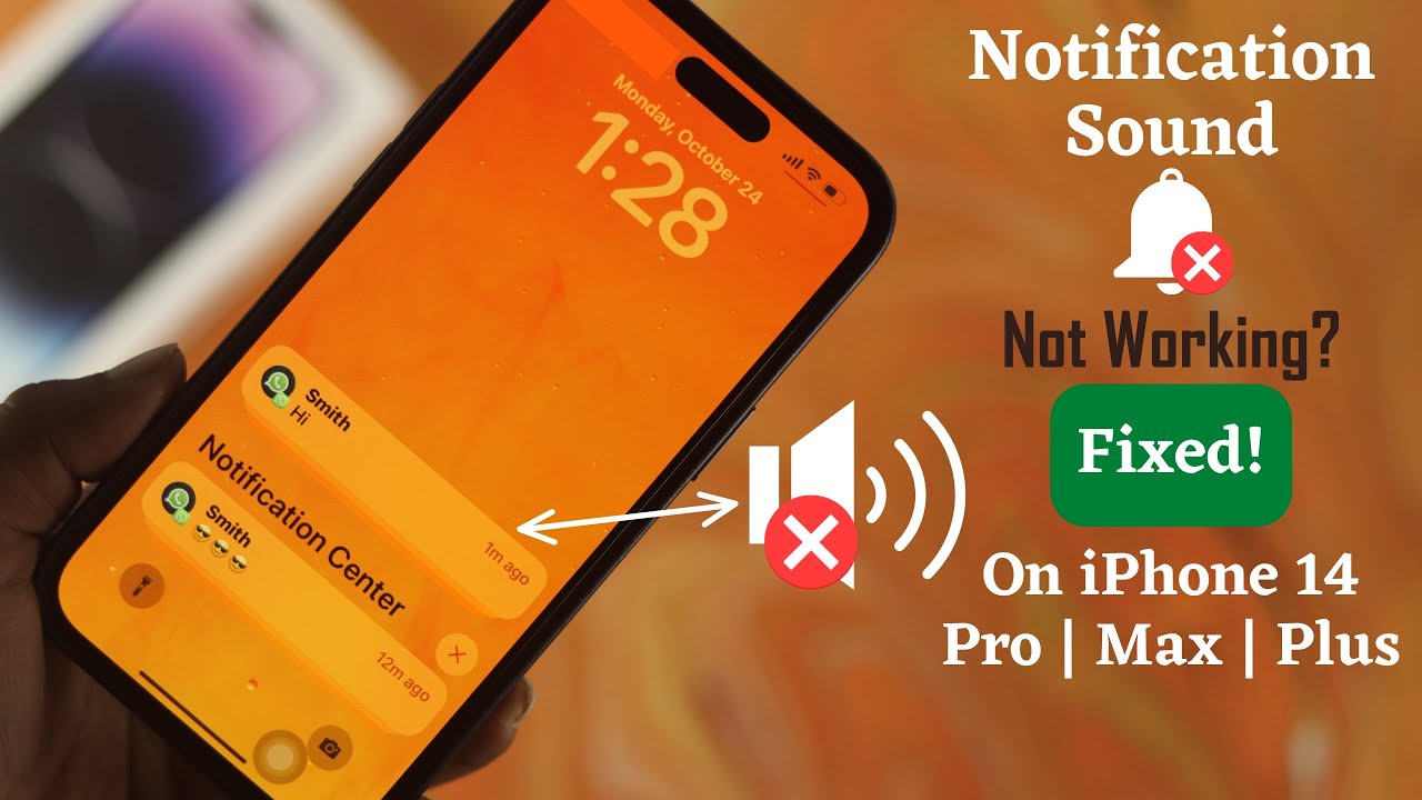 Исправление — звук уведомления о сообщении на iPhone не работает!