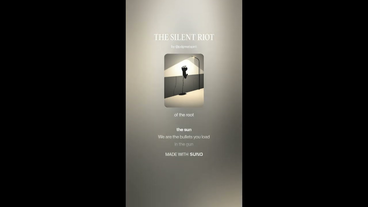 THE SILENT RIOT