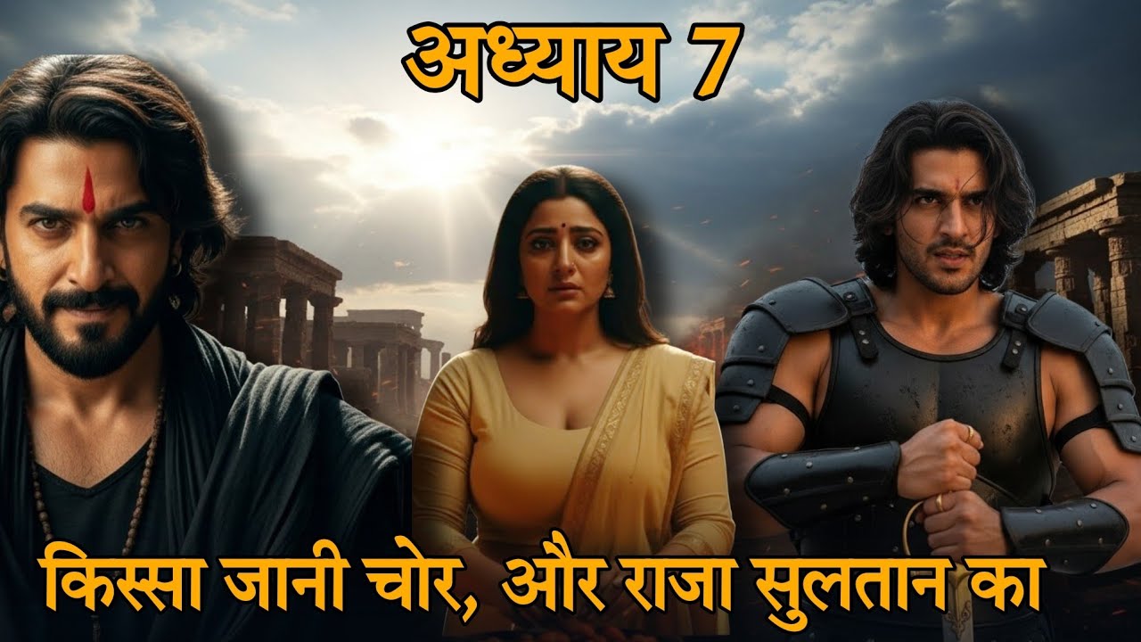 किस्सा जानी चोर, राजा सुलतान और राजकुमारी निहाल्दे का ।। अध्याय 7 ।। #hindistories 