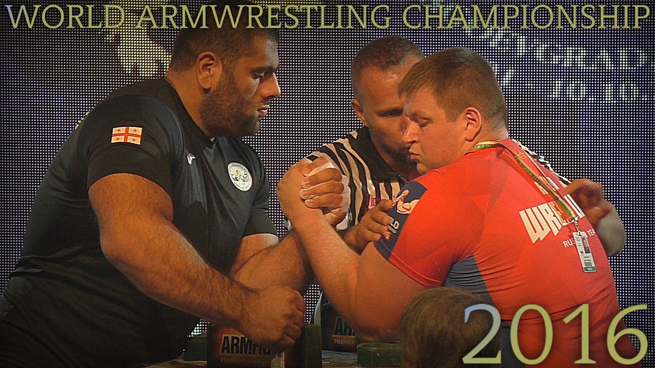 World Armwrestling Championship 2016 LEFT HAND Finals