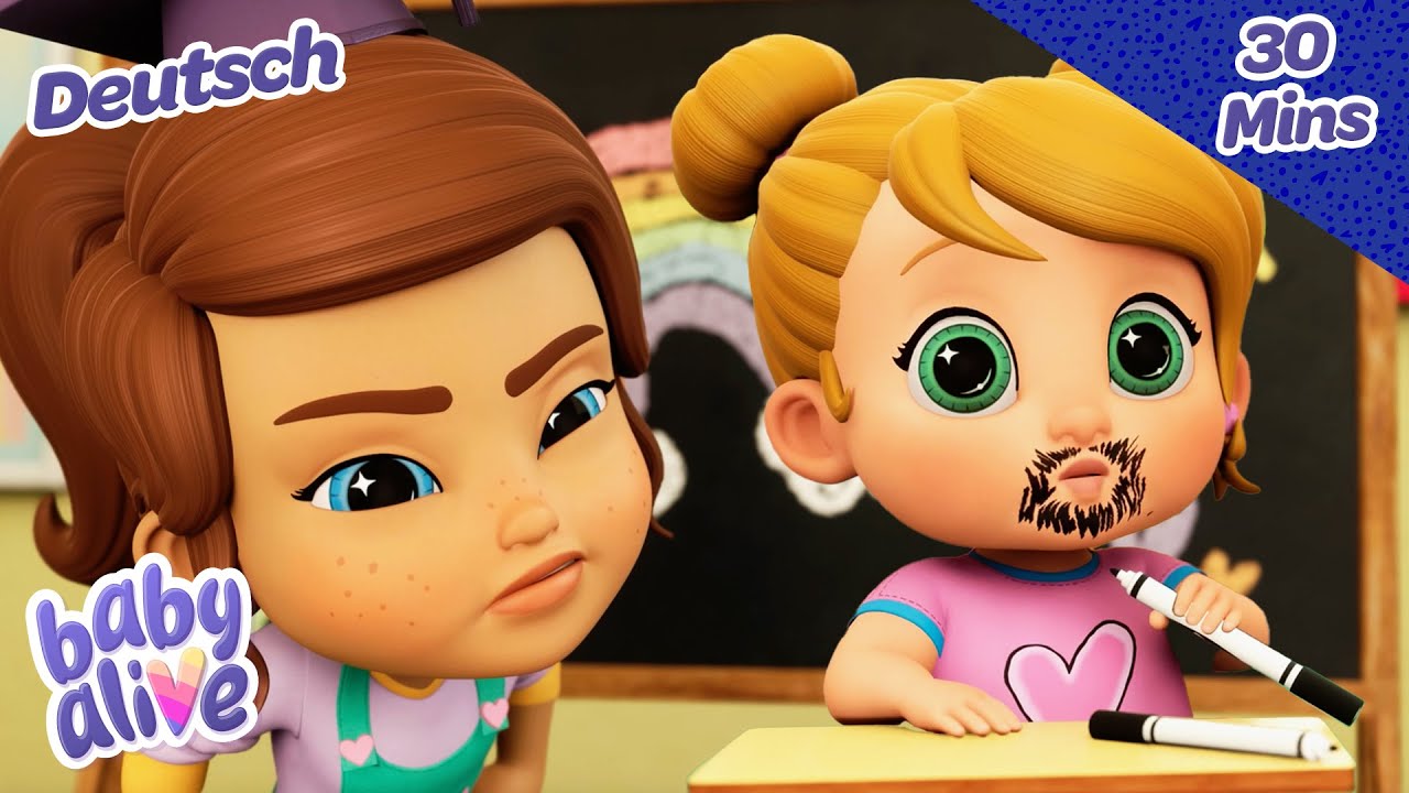 Babyunterricht | Märchen | Baby Alive auf Deutsch | Zeichentrickfilme | Video für Kinder