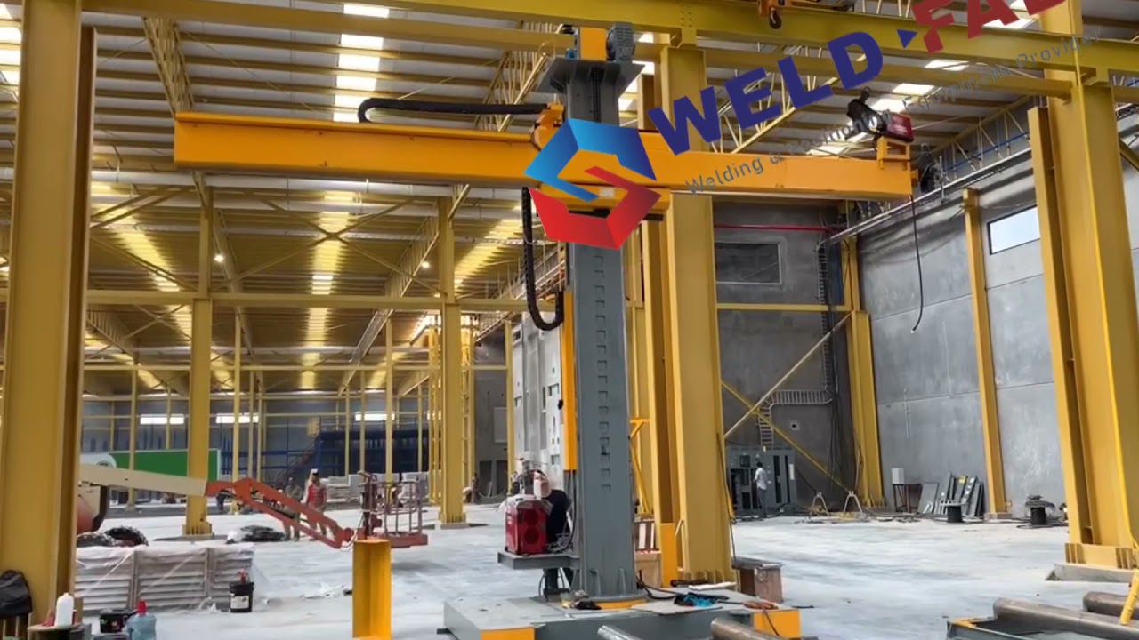 Weld-Fab Welding Manipulator Use Test